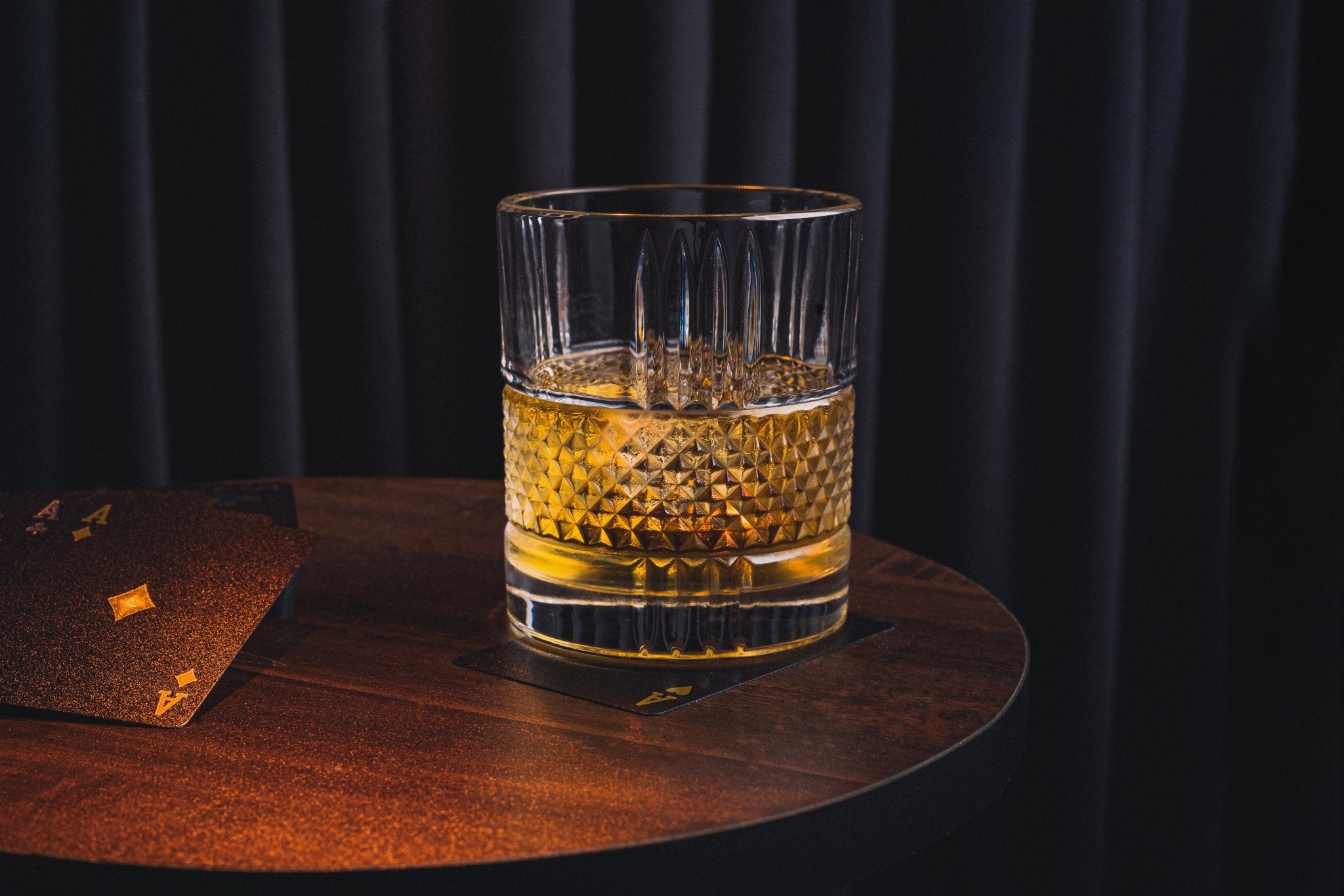 Service à Whisky Vintage Celtique 7 Pièces - Italie, Verres Gravés, Occasion