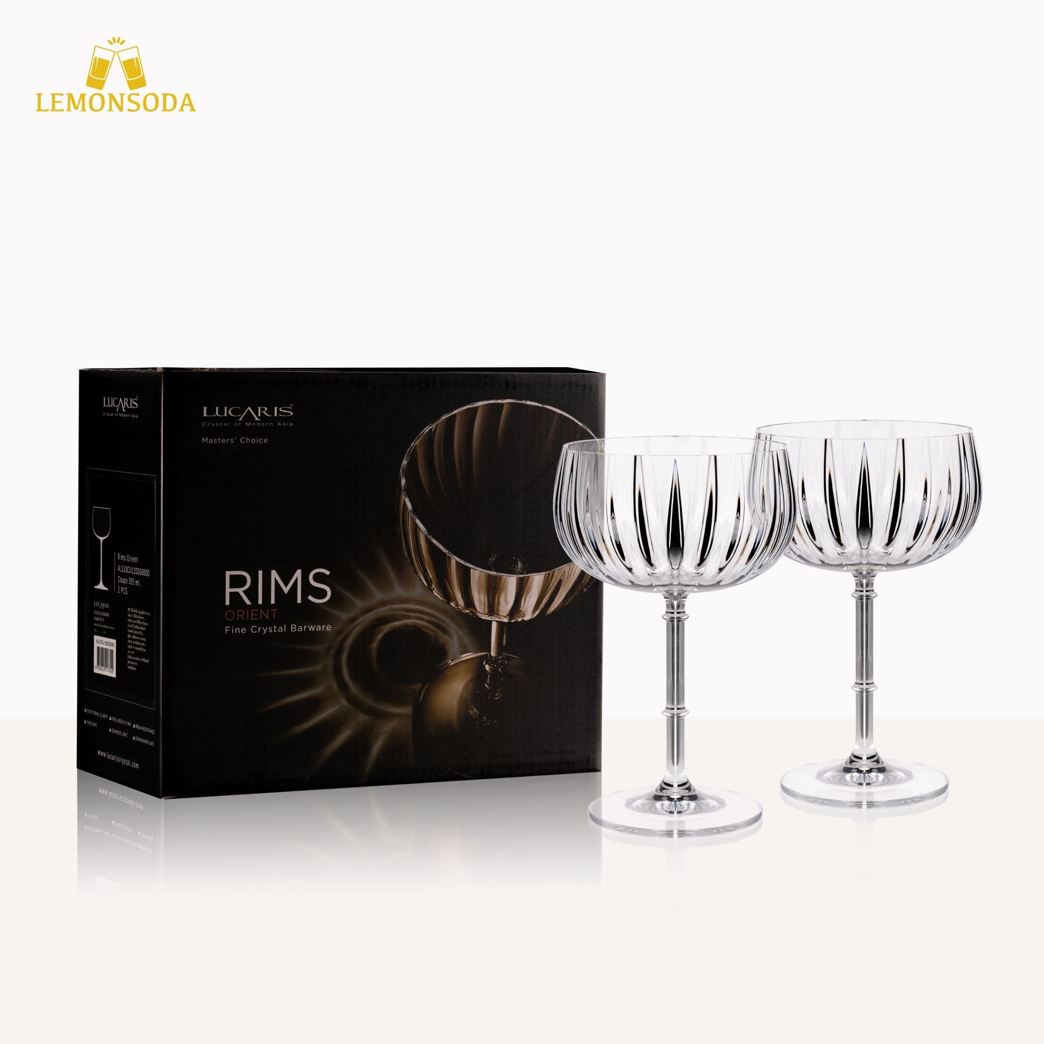 Rims Orient-Coupe Wine Glasses - Set of 2