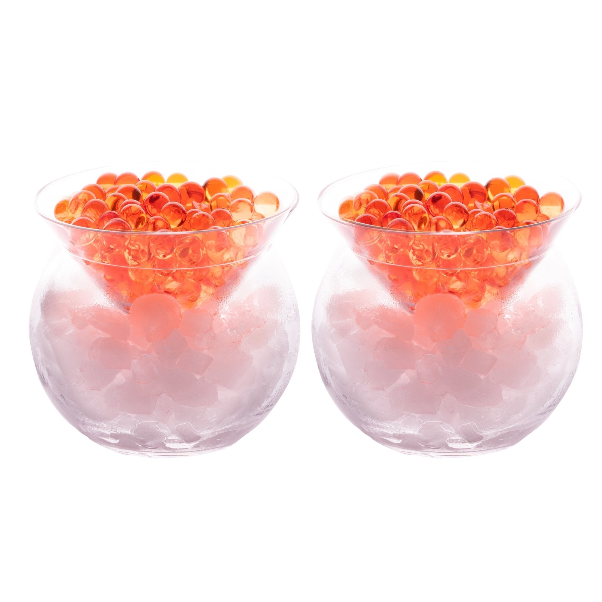  Cocktails Glasses with Ice Bowl