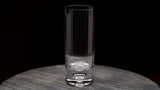 Crystal Bubble Base Collins Glass Highball Tumbler - Set of 4