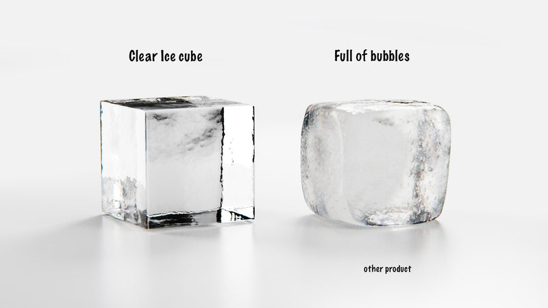 Clear Ice Cubes, Craft Cocktail & Whiskey Ice