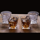 Premium Scotch Elegant Whiskey Glasses - Set of 4